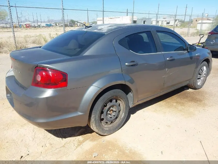 2013 DODGE AVENGER SE