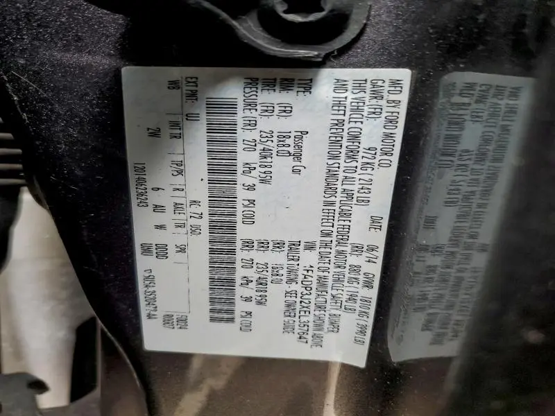 2014 FORD FOCUS TITANIUM  