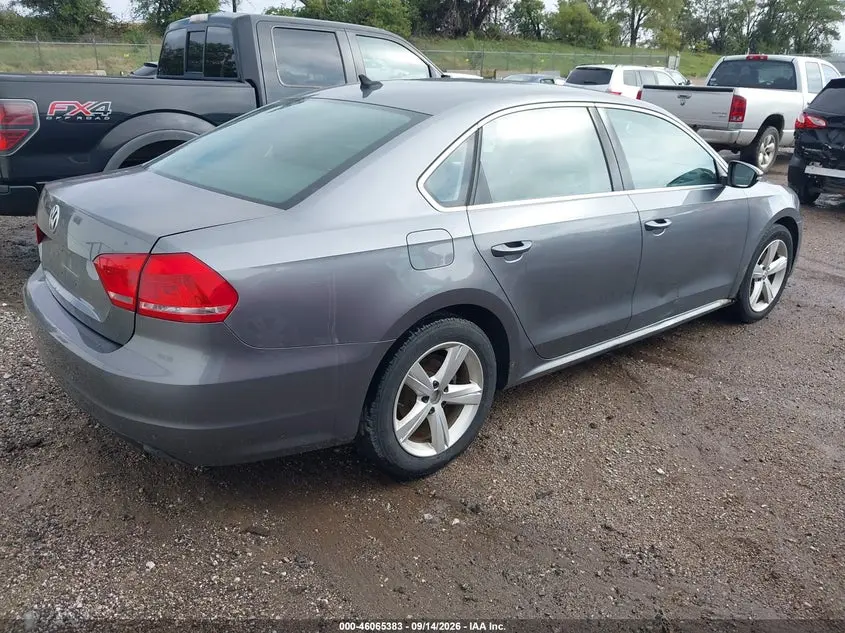 2012 VOLKSWAGEN PASSAT 2.5L SE