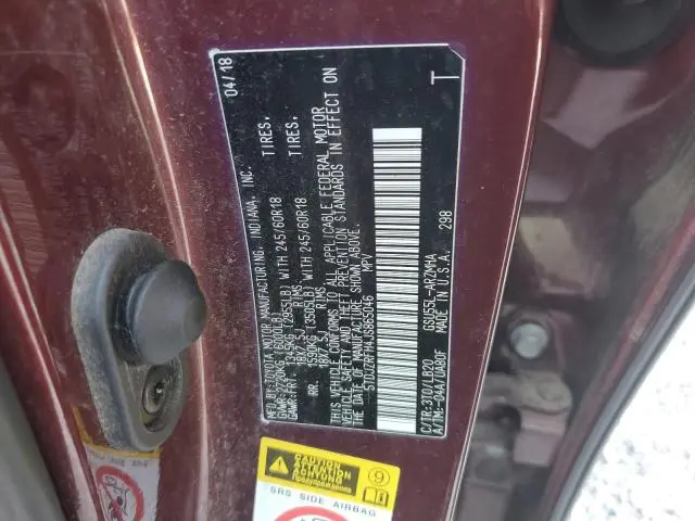 2018 TOYOTA HIGHLANDER SE  