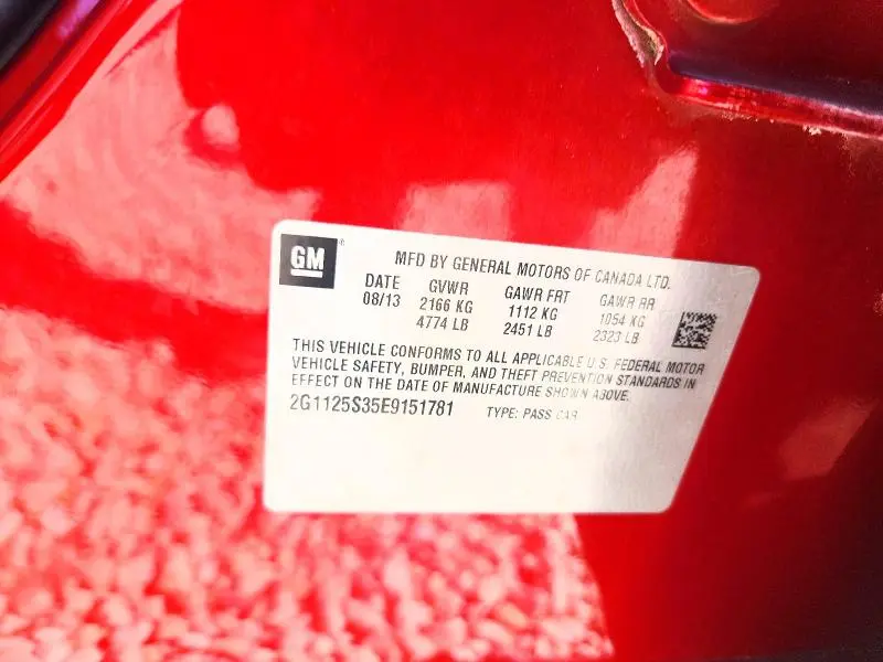 2014 CHEVROLET IMPALA LT  