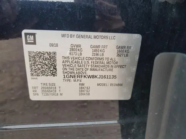 2019 CHEVROLET TRAVERSE LS  