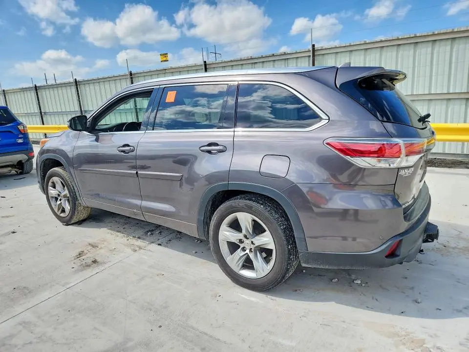 2015 TOYOTA HIGHLANDER LIMITED  