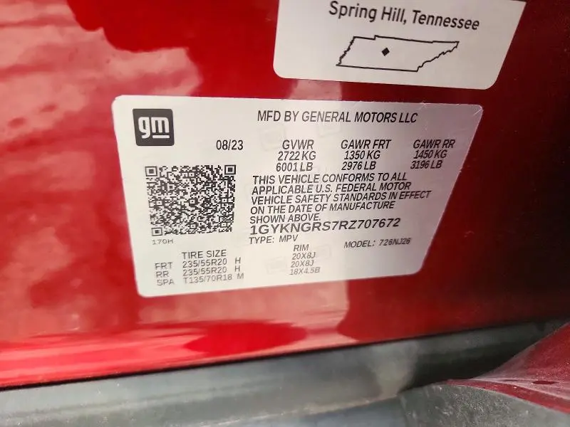 2024 CADILLAC XT5 SPORT  
