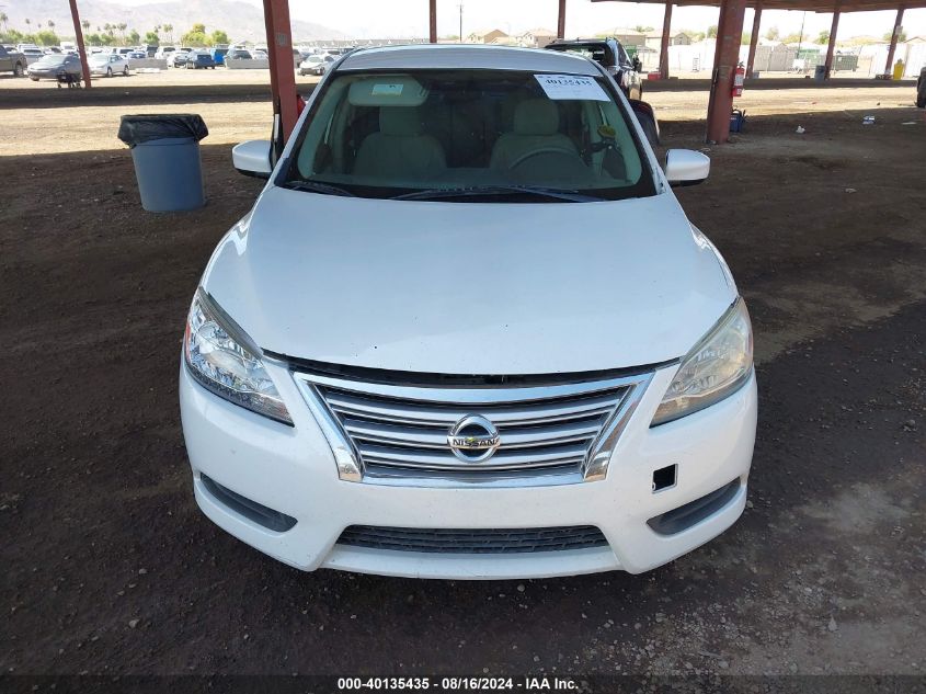 2013 NISSAN SENTRA S