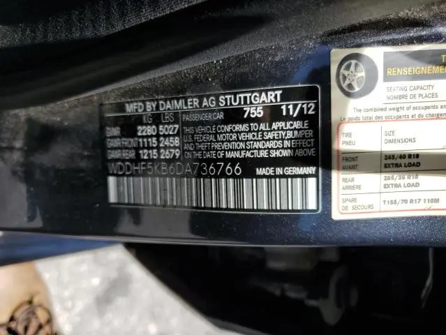 2013 MERCEDES-BENZ E 350  