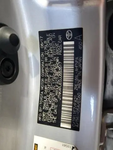 2018 TOYOTA COROLLA IM   