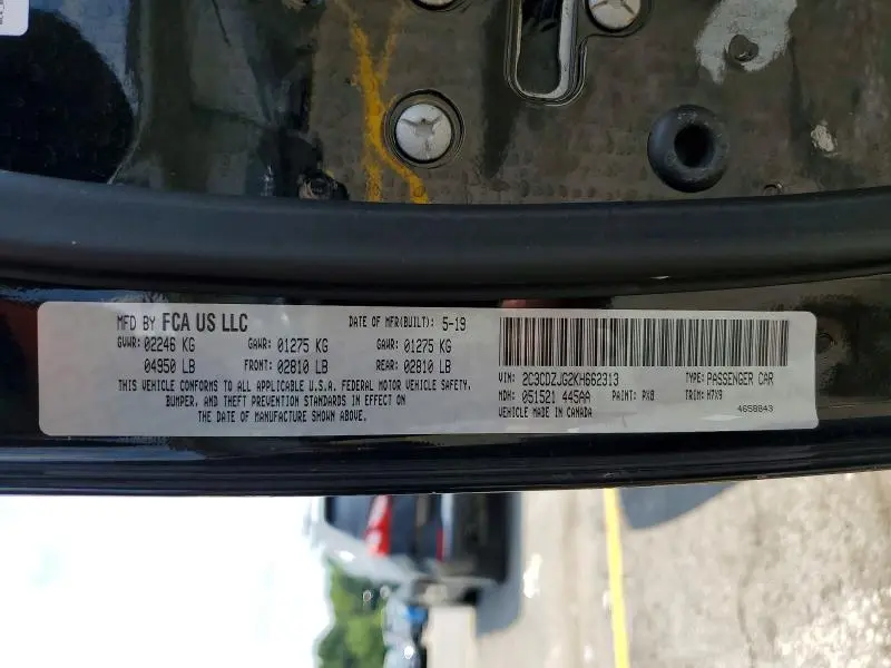 2019 DODGE CHALLENGER GT  