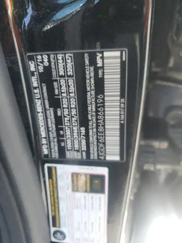 2017 MERCEDES-BENZ GLS 450 4MATIC  