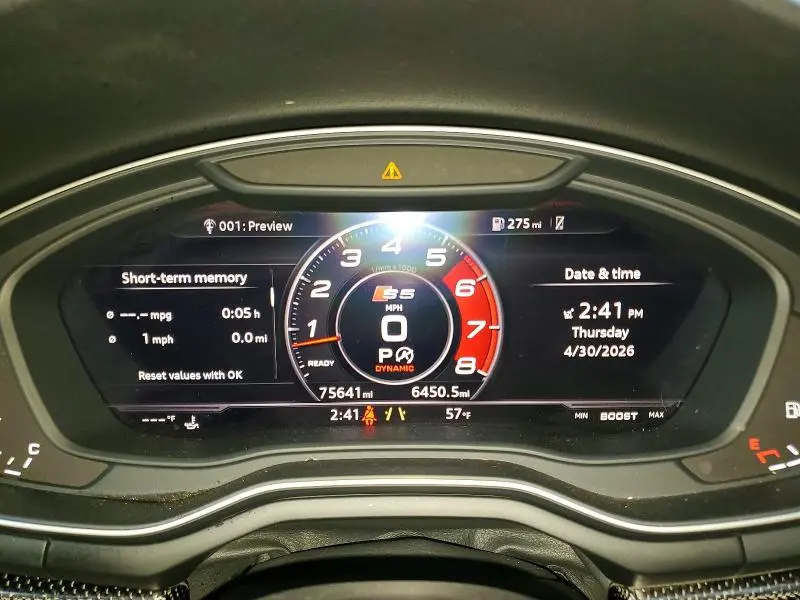 2018 AUDI S5 PRESTIGE  