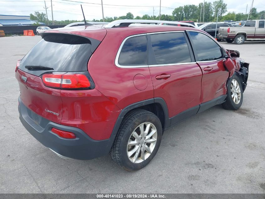 2016 JEEP CHEROKEE LIMITED