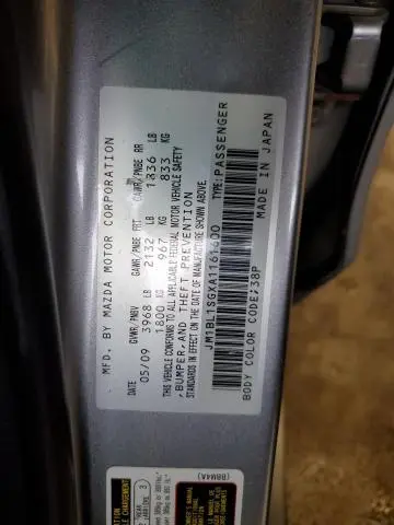 2010 MAZDA 3 I  