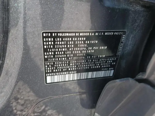 2022 VOLKSWAGEN TAOS SE IQ DRIVE