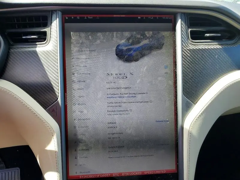 2018 TESLA MODEL X   