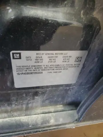 2014 CHEVROLET CRUZE LS