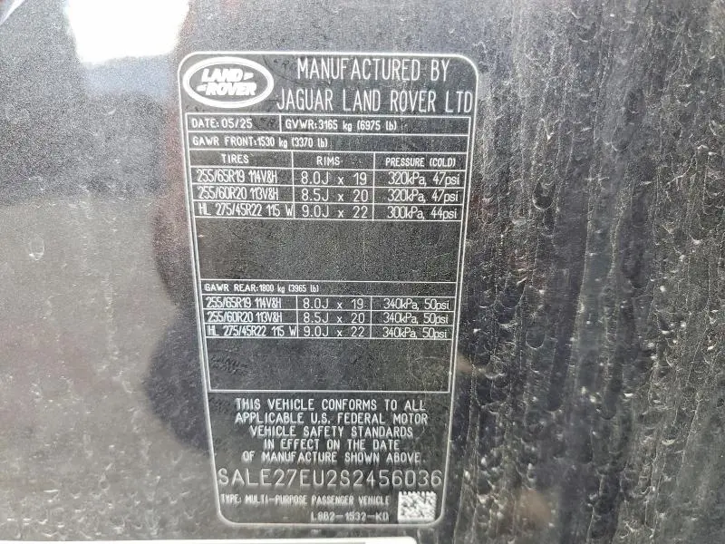 2025 LAND ROVER DEFENDER 110 X-DYNAMIC SE  