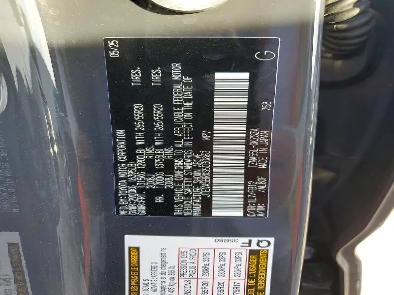 2025 TOYOTA 4RUNNER TRD SPORT  