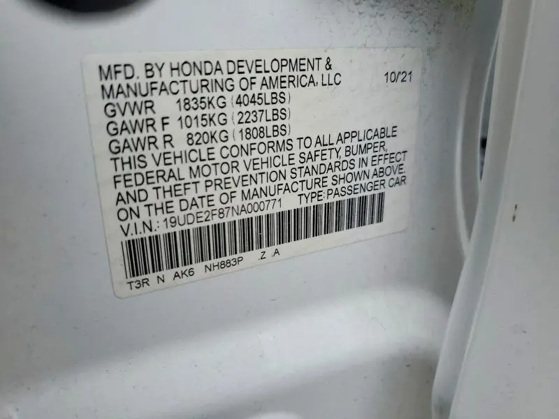 2022 ACURA ILX PREMIUM A-SPEC  