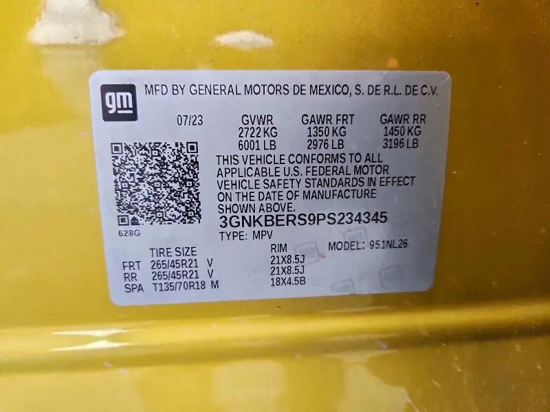 2023 CHEVROLET BLAZER RS  