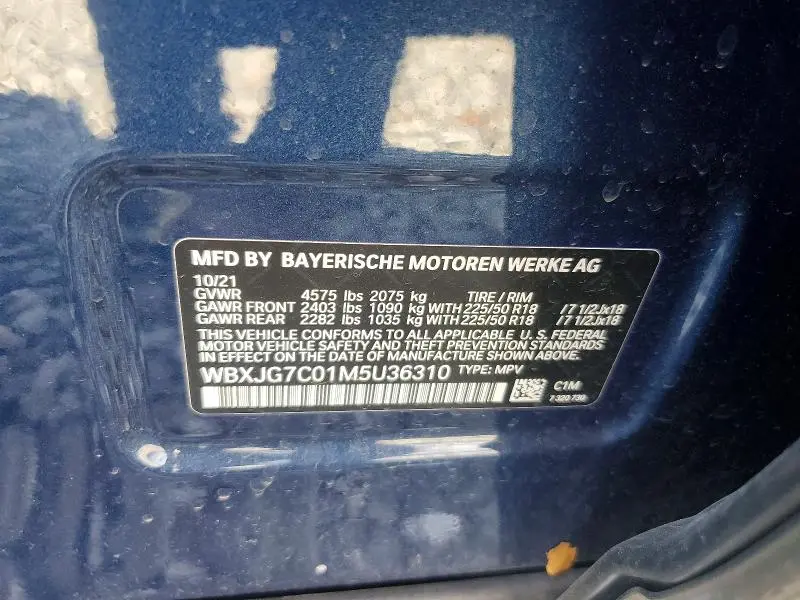 2021 BMW X1 SDRIVE28I  