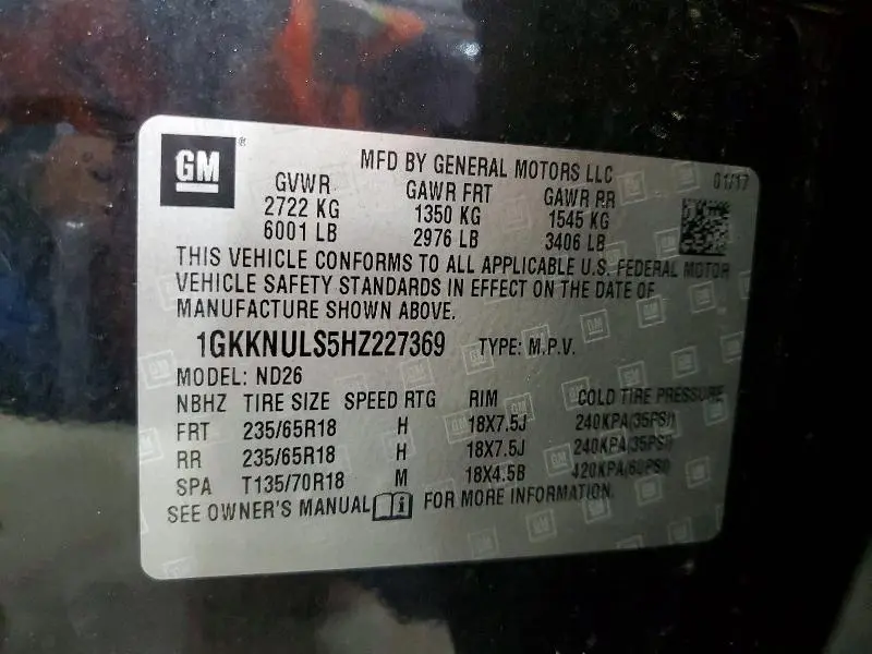 2017 GMC ACADIA SLT-1  
