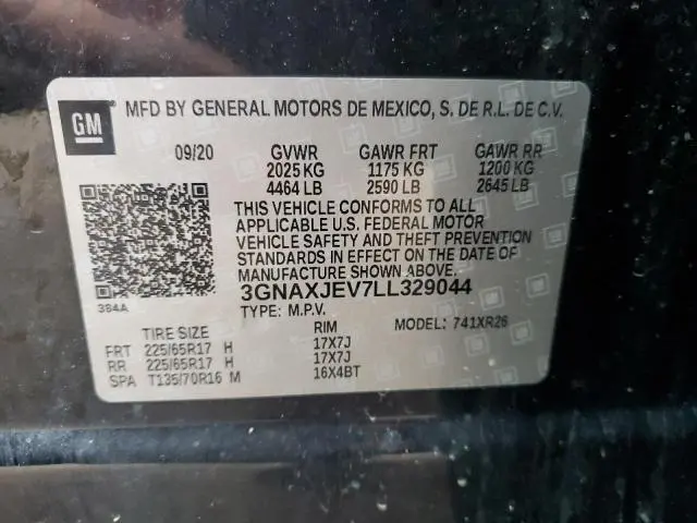 2020 CHEVROLET EQUINOX LT  
