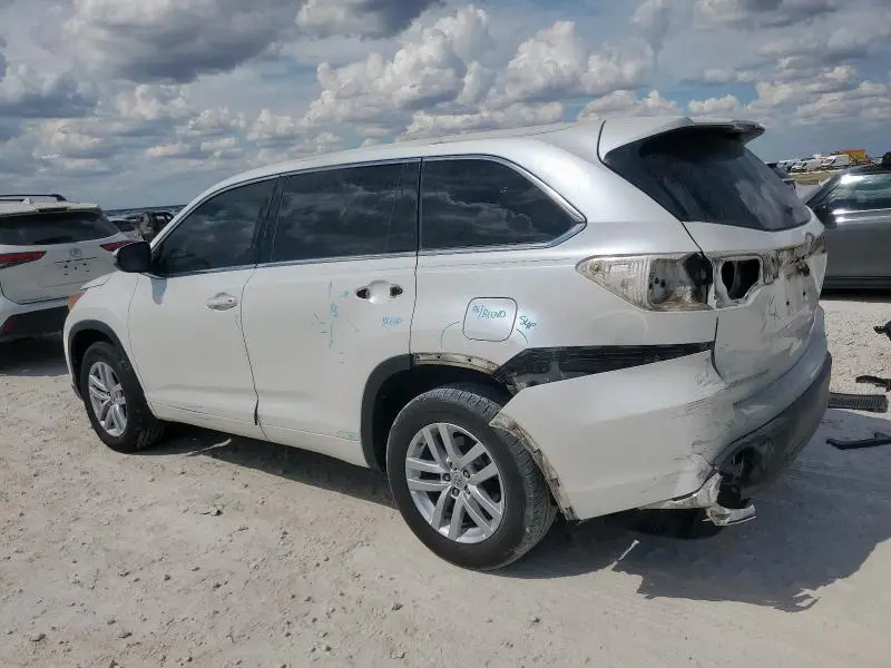 2015 TOYOTA HIGHLANDER LE  