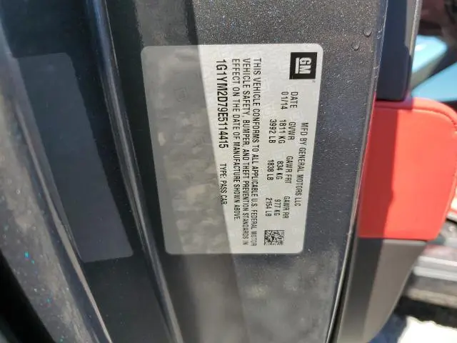 2014 CHEVROLET CORVETTE STINGRAY Z51 3LT  