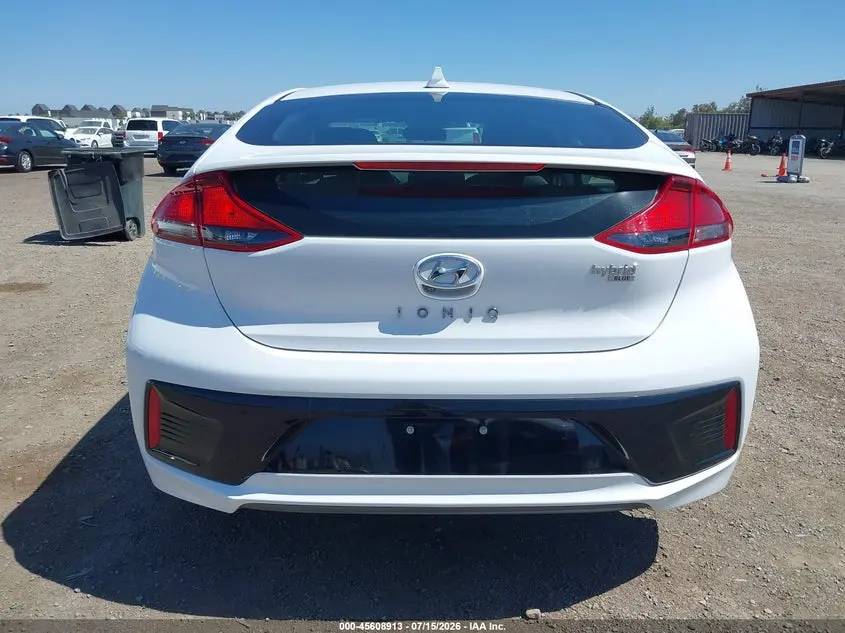 2018 HYUNDAI IONIQ HYBRID BLUE
