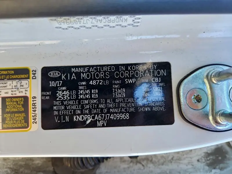 2018 KIA SPORTAGE SX  