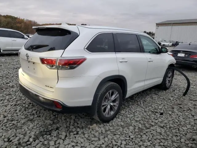 2014 TOYOTA HIGHLANDER XLE  