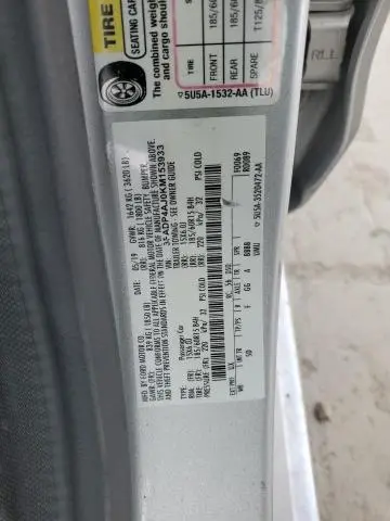 2019 FORD FIESTA S