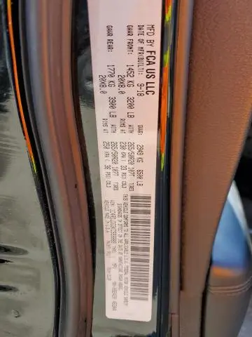 2019 DODGE DURANGO GT  