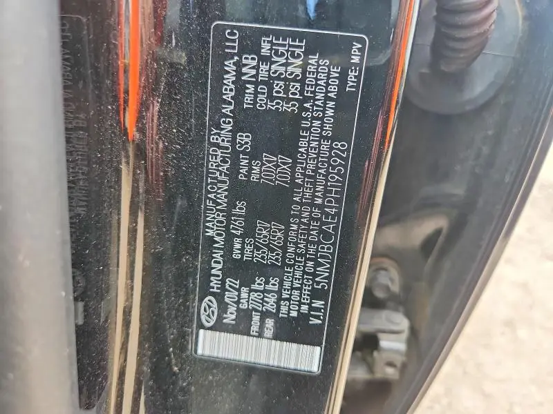 2023 HYUNDAI TUCSON SEL  