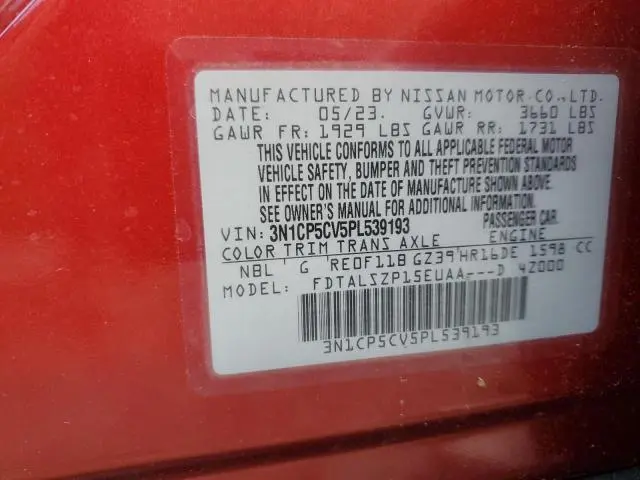 2023 NISSAN KICKS SV
