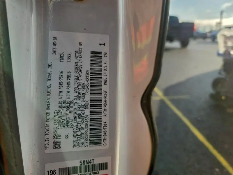 2018 TOYOTA TACOMA ACCESS CAB  