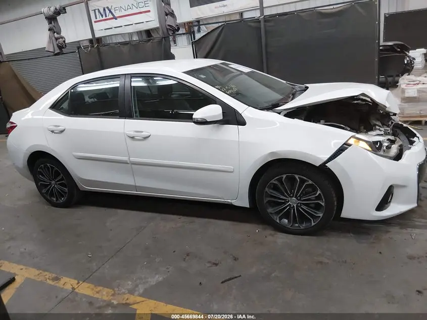2016 TOYOTA COROLLA S PLUS
