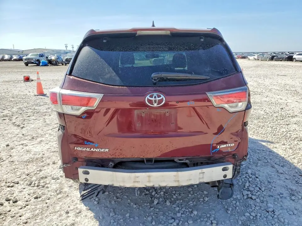 2015 TOYOTA HIGHLANDER LIMITED  