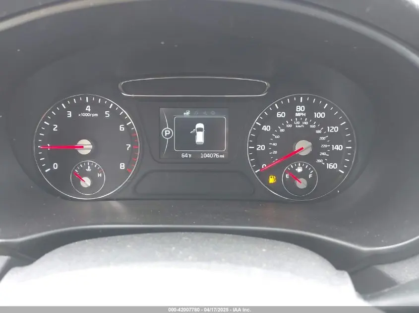 2017 KIA SORENTO 2.4L LX