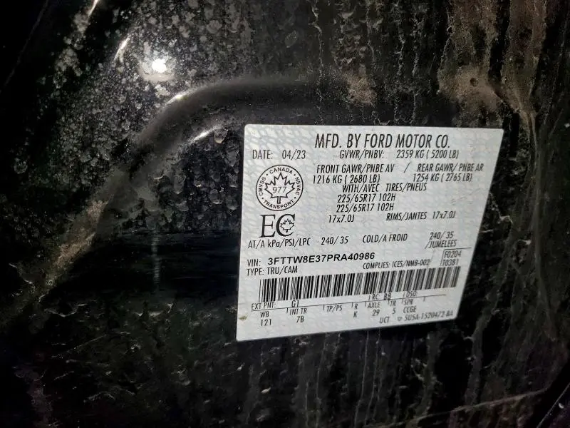 2023 FORD MAVERICK XL  