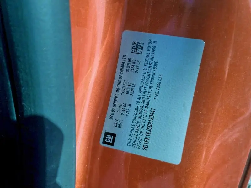 2012 CHEVROLET CAMARO 2SS  