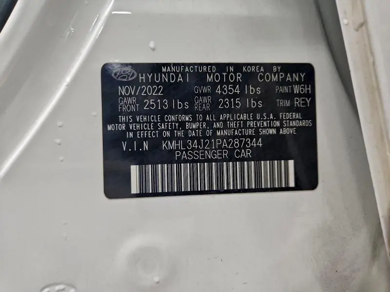 2023 HYUNDAI SONATA LIMITED  