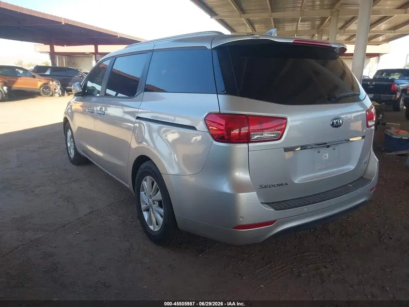 2016 KIA SEDONA LX