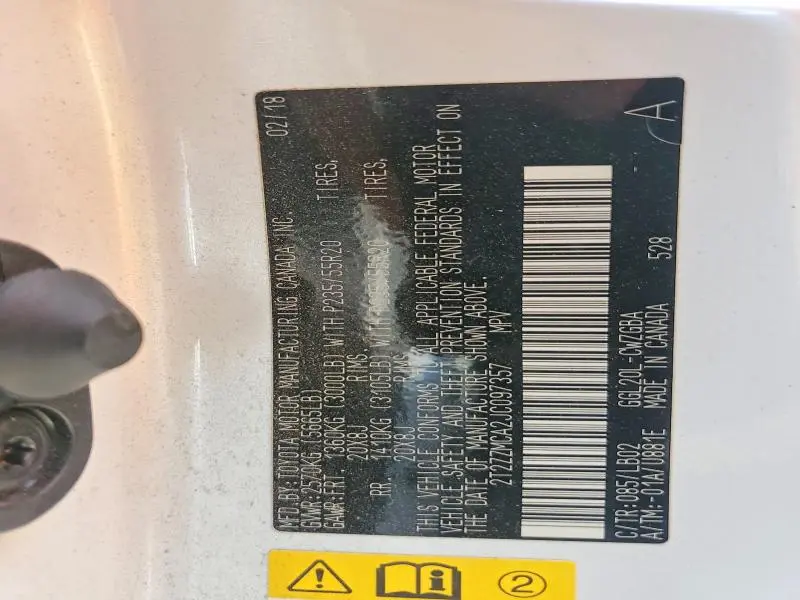 2018 LEXUS RX 350 BASE  