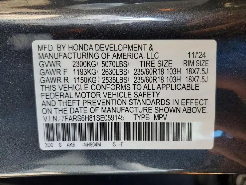 2025 HONDA CR-V SPORT-L  