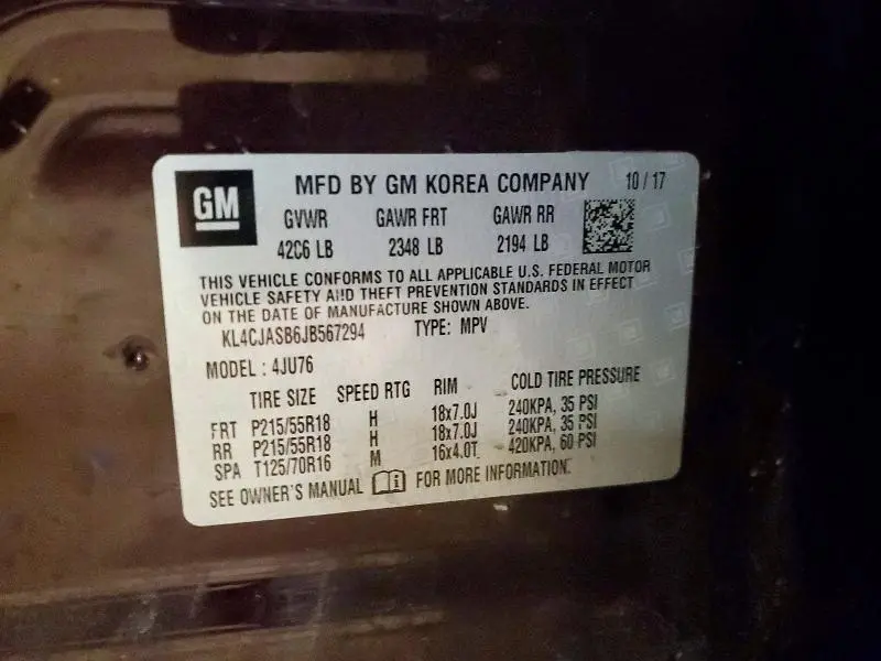 2018 BUICK ENCORE PREFERRED  