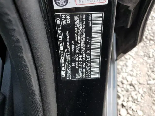 2015 MERCEDES-BENZ C 400 4MATIC  