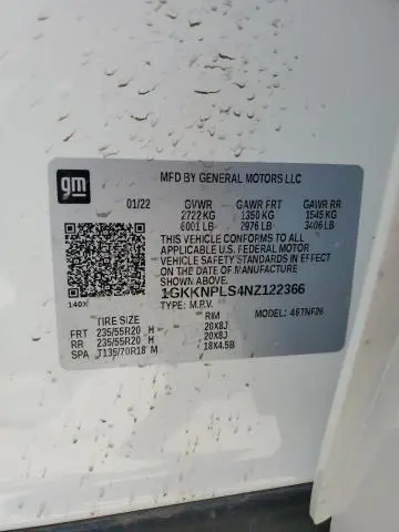 2022 GMC ACADIA DENALI  