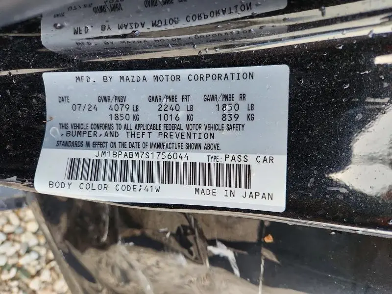 2025 MAZDA 3 SELECT SPORT  