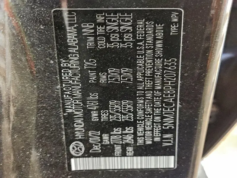 2023 HYUNDAI TUCSON LIMITED  